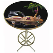 Michael Godard Lost In Paradise Pub Table, GODPT-08